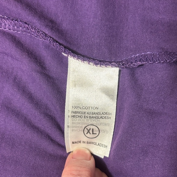 Nike KSU Kansas State University Wildcats Purple Short Sleeve Tee - Picture 8 of 9